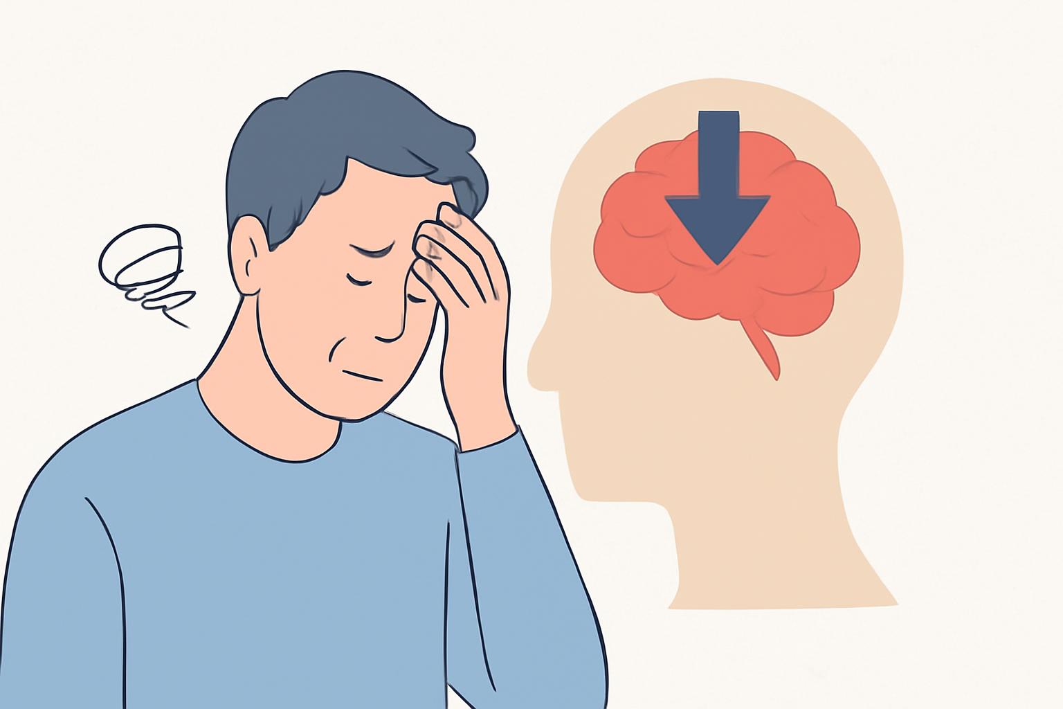 기억력 저하를 느끼는 이유를 설명하는 대표이미지 대체 텍스트